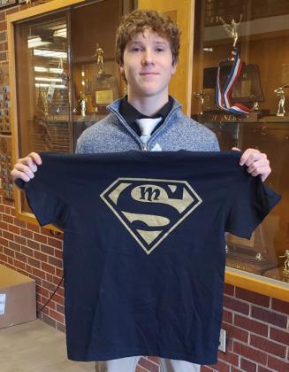 Brandon Hardin is Student of the Month
