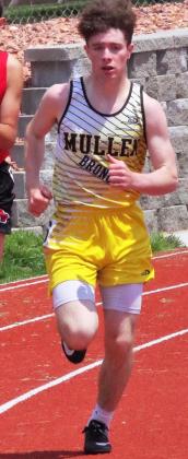 13 Mullen Broncos competing at State Track