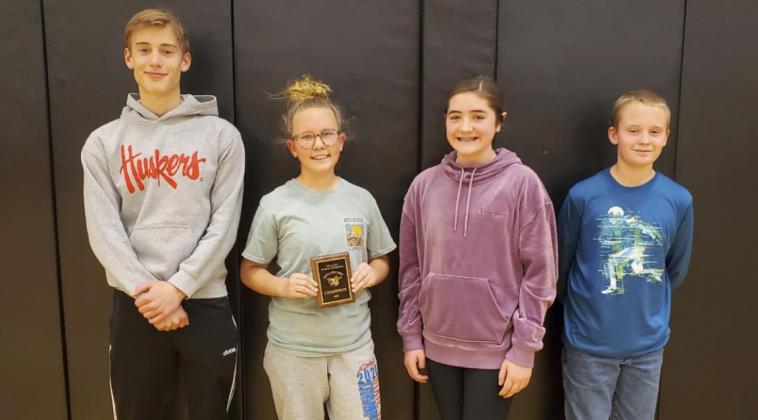 Hegland is Overall Spelling Bee Champ