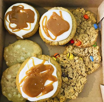 Just a couple of Stichka Sweet’s offerings - a heart smashable (above) and a cookie variety box. courtesy photos