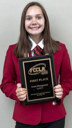 FCCLA National Champion Ashlyn Simonson