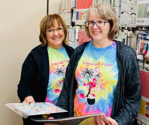 Teresa Hampton (left) and Jennifer Macke. Teressa Sykora
