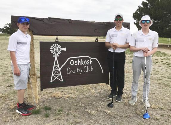 L-r: Kyle Finney, Brendon Walker and Ethan Hardin. Clint Svoboda