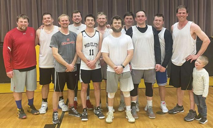 Runners-up, l-r: Dave Squiers, Tye Spies, Landon Swedburg, Andrew Maaske, Nolan Benjamin, Cade Connell, Caden Weverka, Kayden Licking, Alex Harms, Jake Samuelson, Gabriel Connealy.