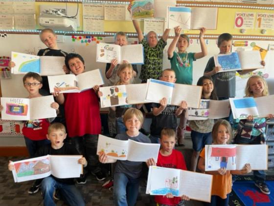 2nd graders are “Pickle Panini” authors