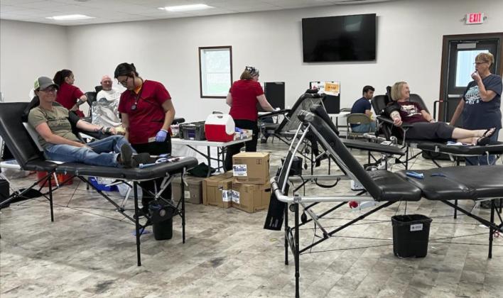 Mullen blood drive collects 37 units