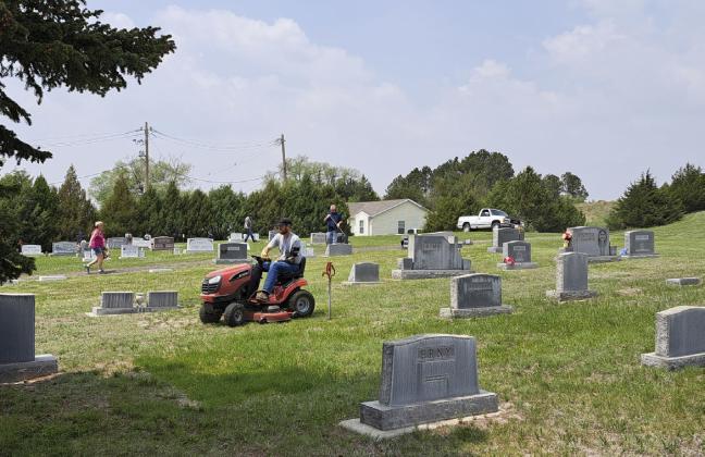 Cedarview Cemetery clean up held