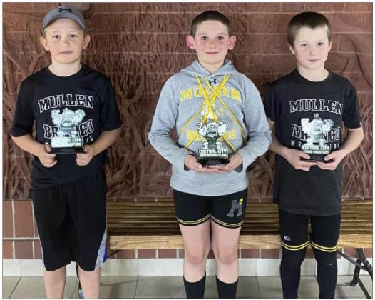 Youth wrestlers win brackets