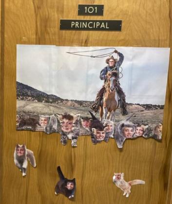 Mr. Kvanvig’s winning door.