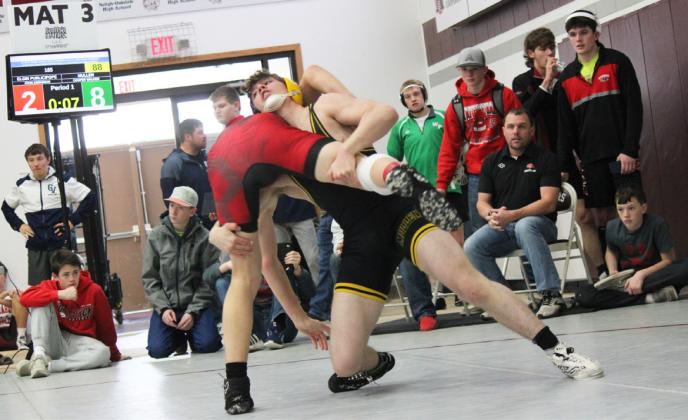 Cooper Walker competing last weekend. Kris Forsen