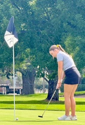Hope Miller competing in North Platte last Monday. Tami Miller