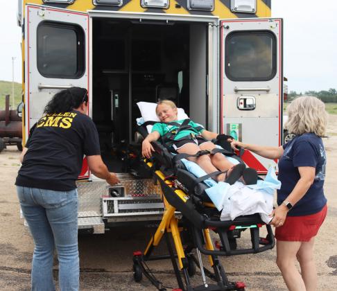 EMS holds appreciation barbecue