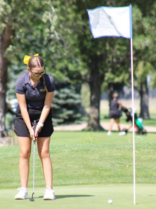 Hope Miller competing in North Platte last Monday. Tami Miller