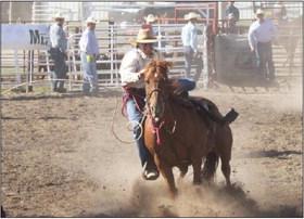 MHS senior Chase Gracey made his Nebraska High School Rodeo circuit debut over Labor Day weekend in the tie down roping, competing in Nelson on Saturday and Sunday and then at the State Fair in Grand Island on Monday, Sept. 4. He had a 25.960 on Sunday to finish 13th and then placed 8th in Grand Island with a 21.930. This past weekend in Broken Bow, he placed 8th on Saturday with a 23.580 and then won the Sunday performance with a 12.770! Stephanie Miller