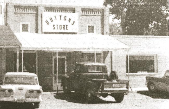 Dutton's Store in the late 1950s