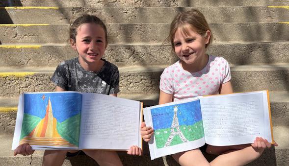 Second graders write a book