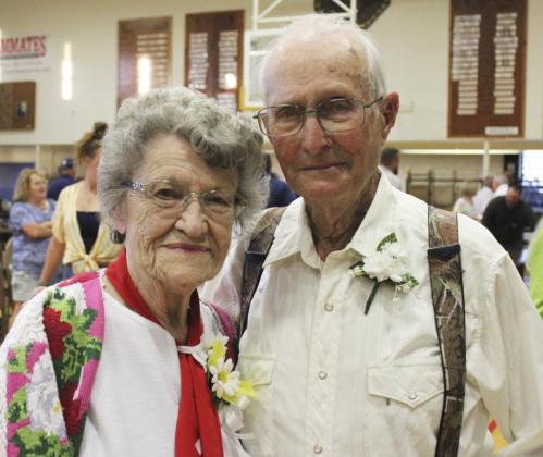 The oldest alumni attending the banquet were Fedora Humphrey Groenewold, class of 1938, and Frank Harding, class of 1939. They are both 100 years old.