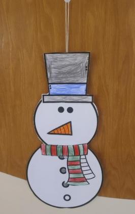 Our door decorations from the elementary students.