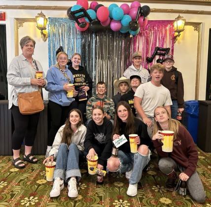 Eighth graders attend “Footloose”