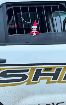 Sparkles the elf, belonging to Molly Carson, received the most votes on the Tribune’s Facebook page, winning a family gift certificate to go bowling at Mullen’s Hondo Lanes, courtesy of the Tribune. Congratulations!