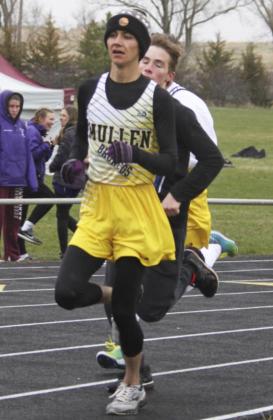 Hayden Jennings placed 5th in the 1600 last week. Jill Coble