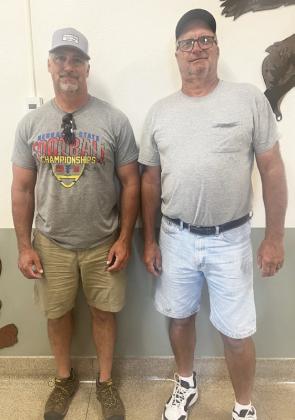 Tyler Gracey (left) and Mark Ewoldt