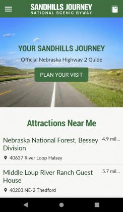 Introducing the Sandhills Journey app