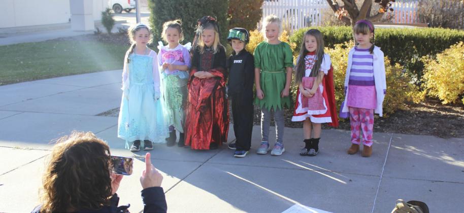 The Mullen Elementary students paraded