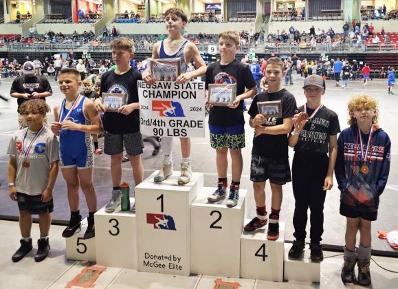 Jedd Kraus - 6th place in Boys 3rd-4th A Group 3 90.