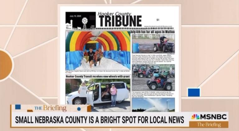 Tribune featured on MSNBC