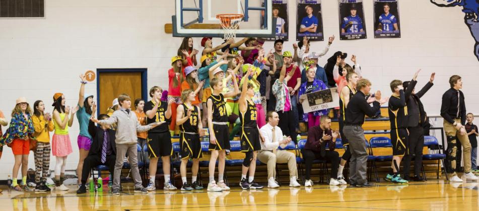 Mullen Bronco players, coaches and fans had the reason for lots of celebrating last week as the Broncos swept the D2-10 Subdistrict in Hyannis, defeating Sandhills/Thedford 43-40 and Hyannis 47-35. Megan Andersen