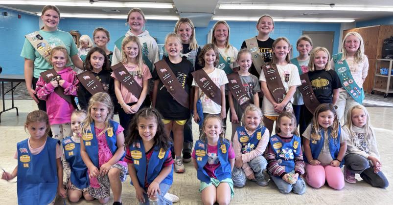 Mullen Girl Scout Investiture Ceremony held