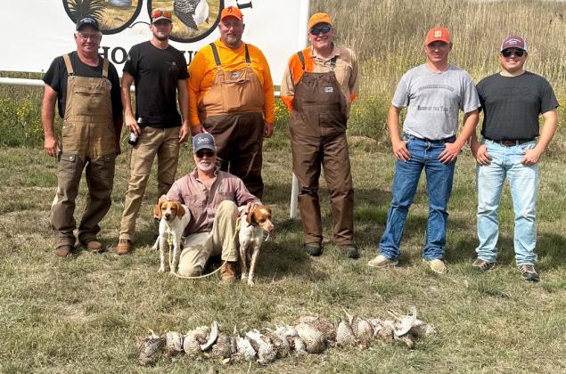 Eastern Raiders - 1st place New Shooters team in grouse hunt.