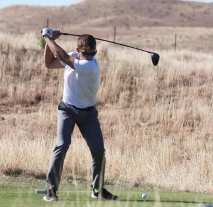 Brendon Walker competing at MNAC Golf last Thursday. Mary Jo Walker