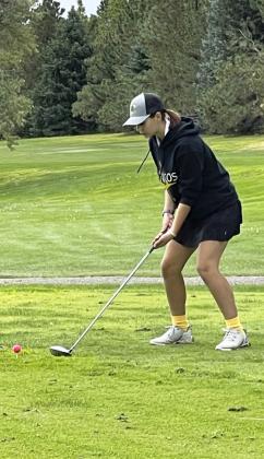 Corbin, Simonson end golf season at Districts