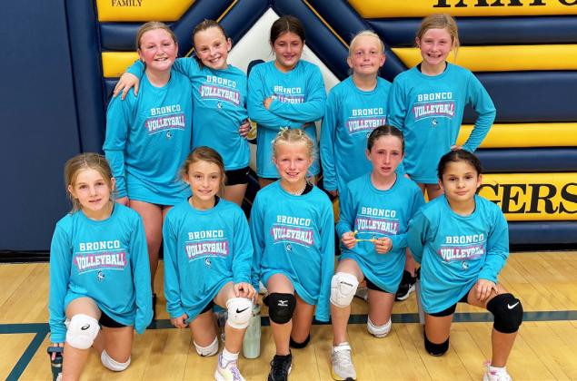 The 3rd/4th grade team placed 2nd in their division, they are pictured in the bottom photo, back l-r: Tatum Deibler, Sadie Hoyt, Zandra Hebbert, Daryl Deibler, Marki Finney. Front: Eve Ericksen, Bryndal Greeley, Fallon Lee, Dailie Dent, Abigail Gonzalez. Not pictured: Madelyn Seeley.