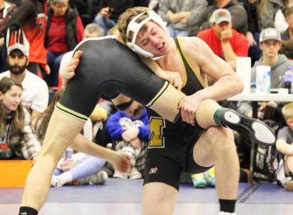 Cooper Walker competing in Greeley last week. Kris Forsen
