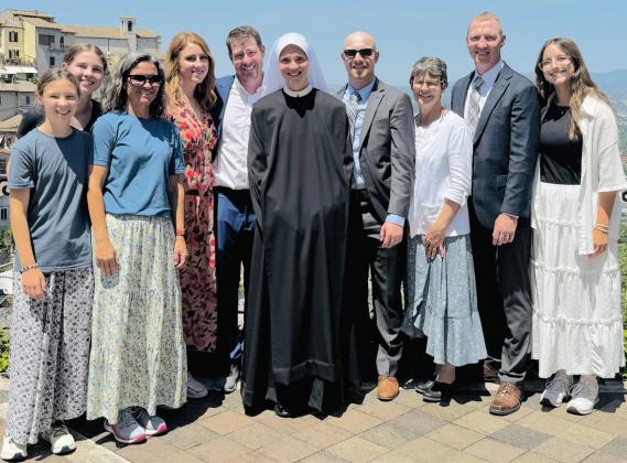 Tricia Young becomes Sr. Maria Pier Paola