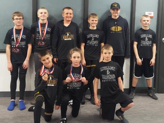 Back, l-r: Cylas Dent, Jedd Kraus, Caleb Deibler, Gus Wingebach, Justin Kraus, Weston Ourada. Front: Tru Mundorf, Dailie Dent, Ryden Ourada. Steven Dent