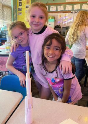 Anna Hessin, Sadie Hoyt and Serenity Murillo.