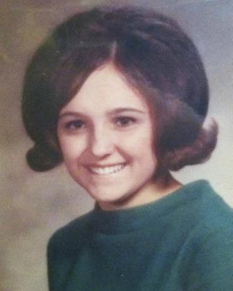 Teresa Hampton’s senior picture in senior picture in 1970. courtesy photo