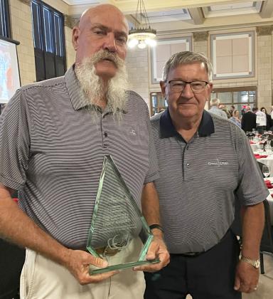 Brown receives boys golf coaching awards