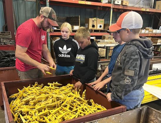 The Mullen Elementary and Middle and High School HAL (High Ability Learner) students went on their fall trips last month. Both groups got a deeper look into agriculture equipment. The elementary students traveled north of Burwell to Rowse Rakes on Oct. 17, while the middle school and high school students traveled to Grand Island to the CASE IH plant on Oct. 30. Brett Mauler