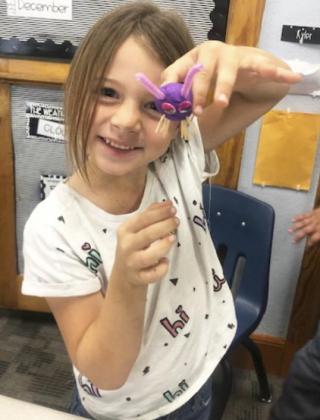 2nd graders create monsters