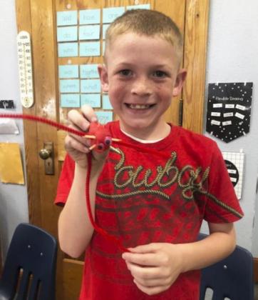 2nd graders create monsters