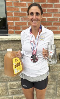 Ewbank wins women’s 10K Cider Run
