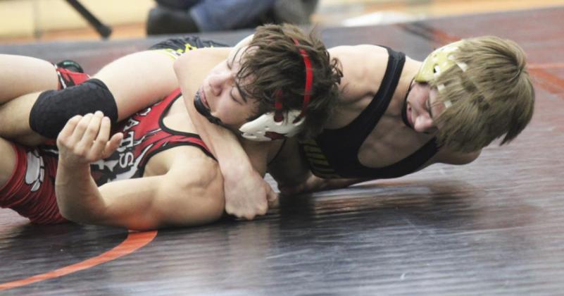 Eli Paxton competing last week at the Sub-District meet. Kris Forsen