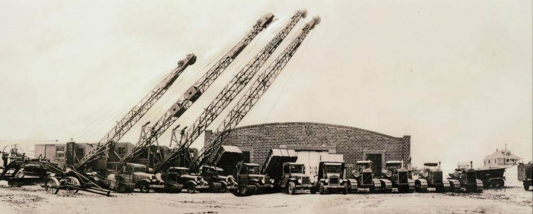 This photo of the Franke building in Mullen is estimated to have been taken in about 1930.