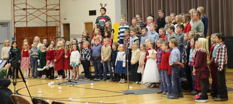 Mullen Elementary Christmas Concert held