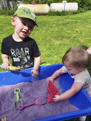 Lots of Love Day Care learns about community